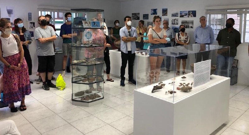 Participants at the Saba Heritage Center during the research presentations. Corinne Hofman.