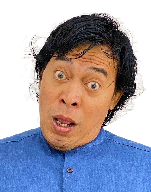 Official portrait of Alfiansyah Bustami, popularly known as Komeng, as a candidate in the List of Permant Candidates for the Regional Representatives Council as displayed on the ballot paper 2024